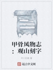 甲骨风物志：观山刻字